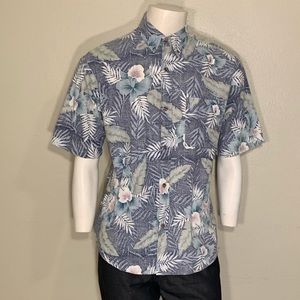 HAWAII BLUES Men’s Hawaiian print Button down